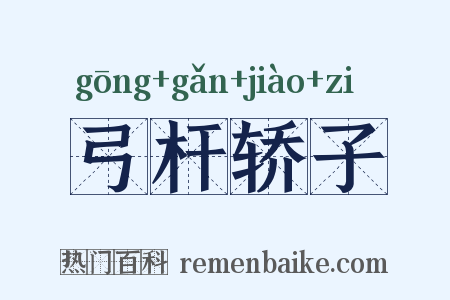 弓杆轿子是什么意思的图片